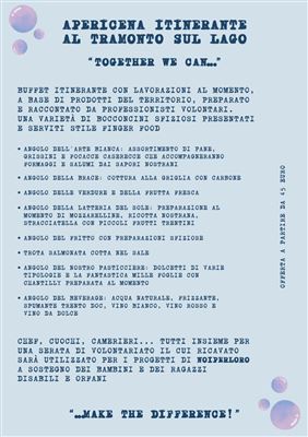 CENA DI SOLIDARIETA'